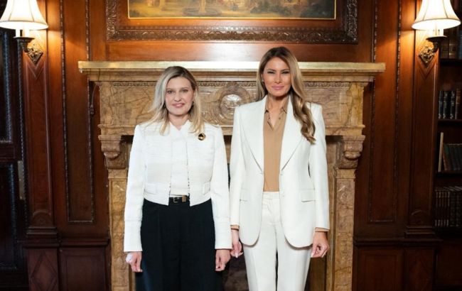 Захист дітей і лист Путіну: Олена Зеленська розкрила деталі зустрічі з Меланією Трамп