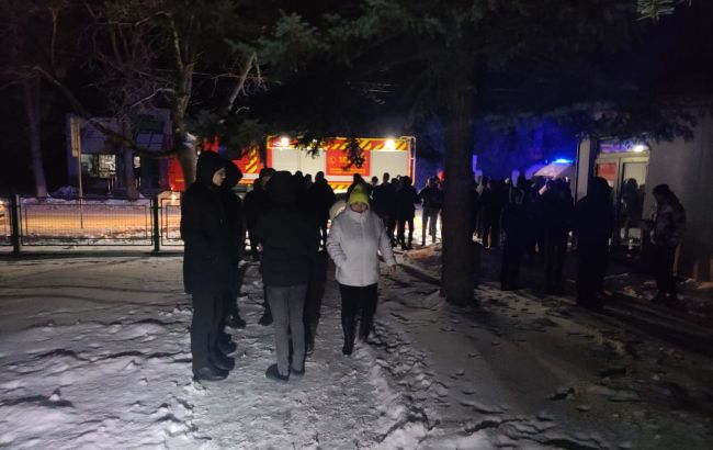 На Волыни произошел пожар в общежитии колледжа: эвакуировали почти сотню учеников