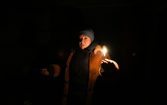 В Киевской области почти половина абонентов без света после ракетного удара