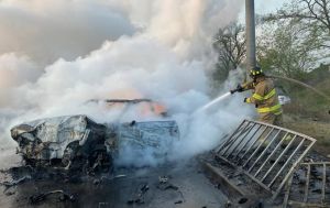 В Запорожье произошло ДТП: начался пожар, есть жертвы и раненые
