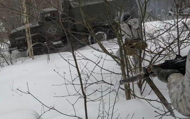 Бойцы РДК атаковали "Урал" оккупантов в Брянской области: есть убитые и раненые