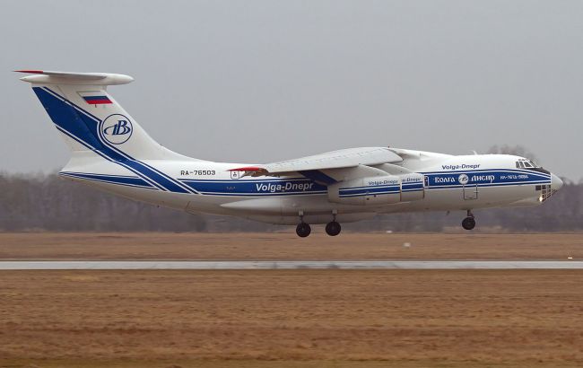 В Білорусь вперше за місяць прилетів військово-транспортний літак РФ Іл-76, - "Гаюн"