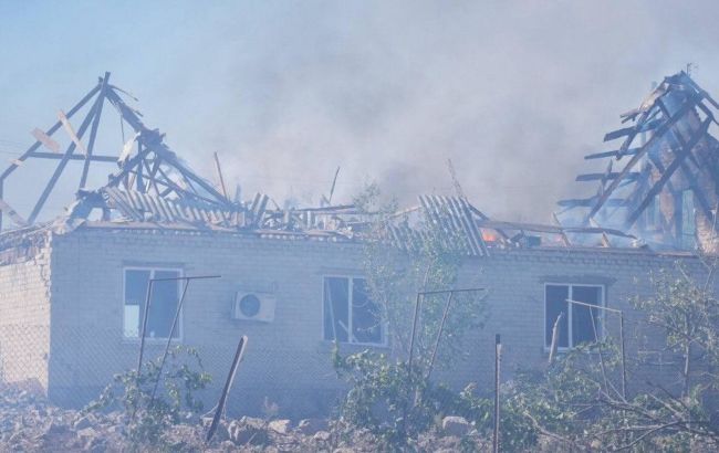 Россия атаковала село возле Запорожья: двое раненых и сотня поврежденных домов