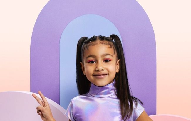 Малышка на миллион: модная дочь Ким Кардашьян впервые снялась для обложки глянца