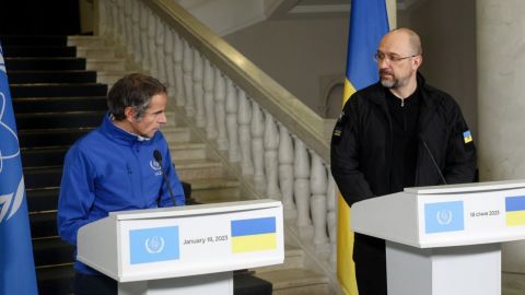 Шмигаль закликав гендиректора МАГАТЕ запровадити санкції проти "Росатому"