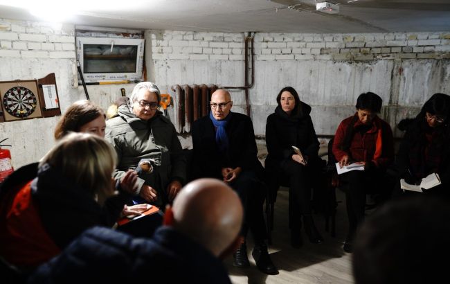 Верховный комиссар ООН находился в киевском убежище во время ракетных ударов