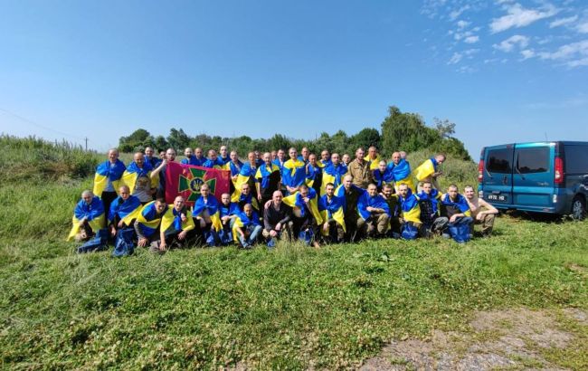 СБУ показала видео сегодняшнего обмена пленными