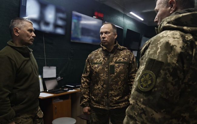 Сырский приехал в Бахмут: обсудил с военными повышение обороноспособности на линии фронта