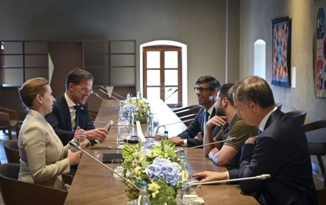 "Небесний щит". Зеленський домовився обговорити створення коаліції літаків на "Рамштайні"