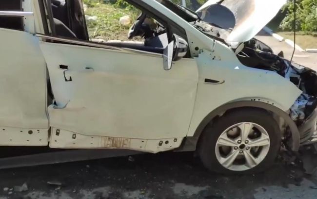 В Бердянске подорвали автомобиль, ликвидирован коллаборант