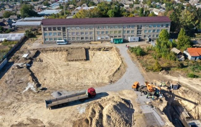 В Днепропетровской области начали строить второй детсад-подкову
