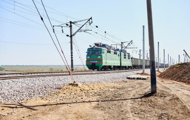 В Одеській області запустили нову залізничну колію до найбільших портів країни