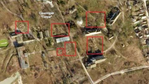 Военные РФ обстреливают Херсон из города Голая Пристань (спутниковые снимки)