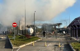 Росіяни атакували дві АЗС у Києві