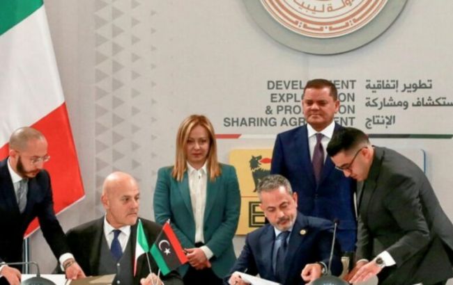 Італія і Лівія підписали газову угоду на 8 млрд доларів