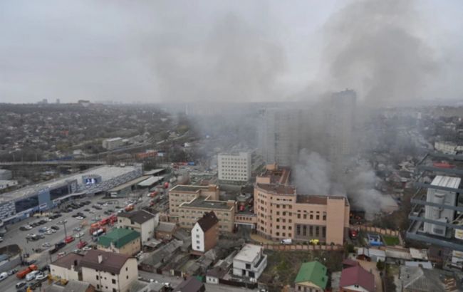 Пожежа в будівлі ФСБ у Ростові: ЗМІ дізналися дві можливі причини