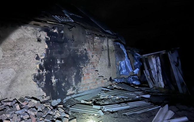 У Дніпропетровській області "Шахед" влучив в об'єкт інфраструктури: виникла пожежа