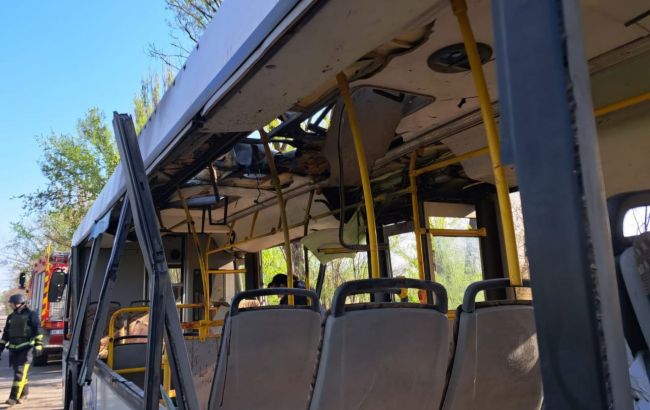 В Марганце до 43 возросло количество пострадавших из-за удара дрона по автобусу