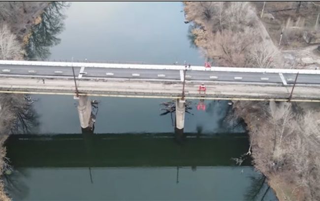 В Луганской области открыли мост между Лисичанском и Северодонецком