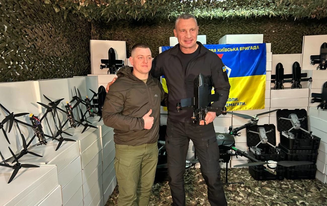 Кличко передав 5-й штурмовій Київській бригаді партію дронів: що відомо