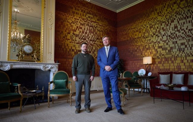 Зеленський зустрівся з королем Нідерландів