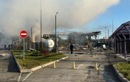 Росіяни атакували дві АЗС у Києві