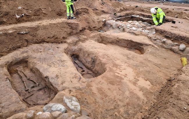 У Швеції виявили могилу "велетня" з величезним мечем