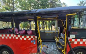 В Харькове произошло ДТП с городским автобусом, более 10 пострадавших