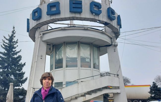 Глава МИД Франции приехала в Одессу