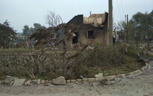 Масштабные пожары в Луганской области: должностным лицам сообщено о подозрении