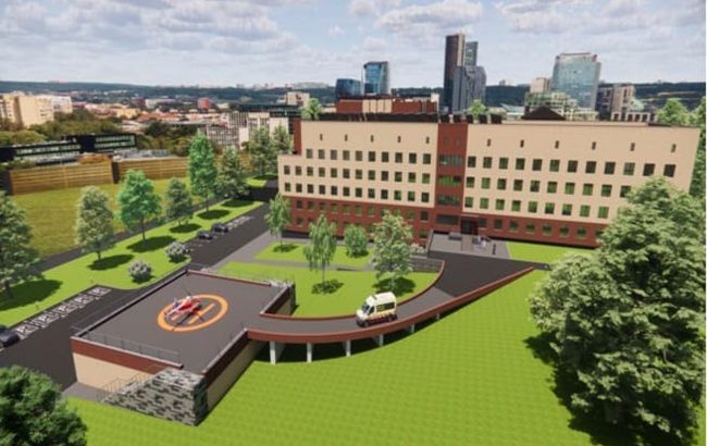 В Тернополе построят вертолетную площадку на базе областной клинической больницы