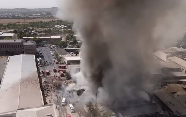 Кількість загиблих після вибуху в торговому центрі у Вірменії зросла