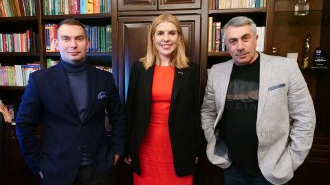 Кира Рудык в Харькове встречалась с доктором Комаровским: о чем говорили
