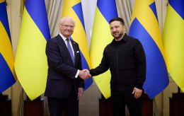 Вперше за 18 років: король Швеції прибув до України з неанонсованим візитом
