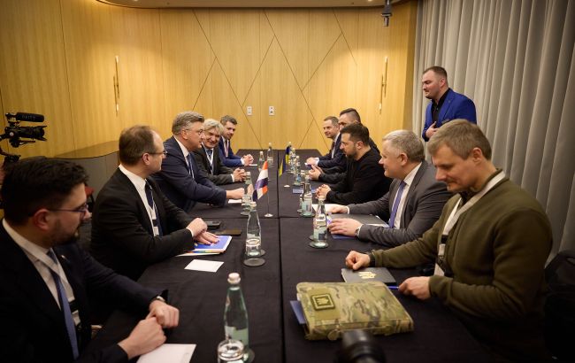 Зеленский обсудил с премьером Хорватии сотрудничество в производстве дронов