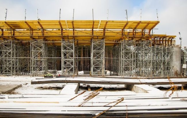 На решетиловской трассе в Днепропетровской области возводят развязки и уникальную эстакаду