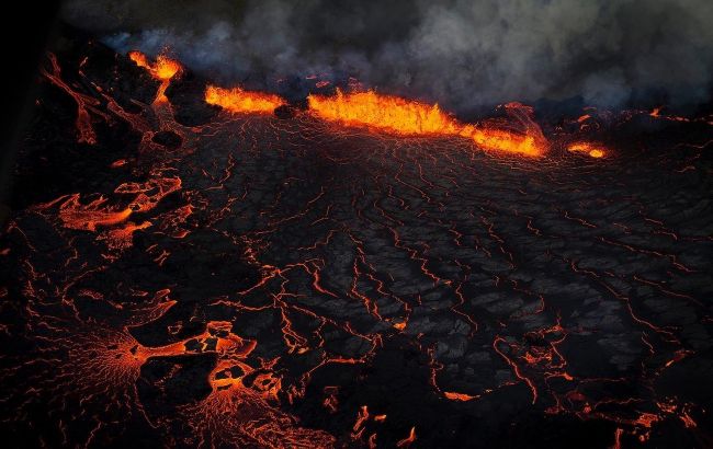Вблизи столицы Исландии произошло извержение вулкана