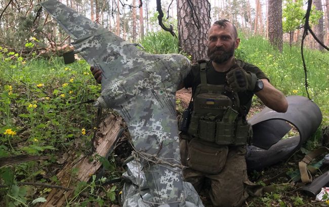 У Луганській області нацгвардієць "приземлив" рідкісний російський дрон "Елерон"