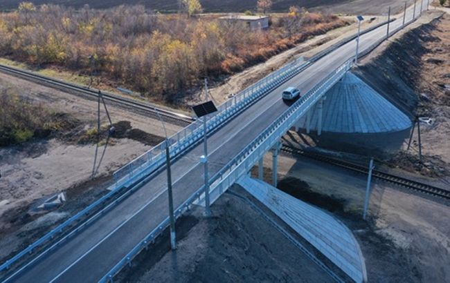 На трассе "Купянск-Кругляковка" завершился капремонт моста через железную дорогу