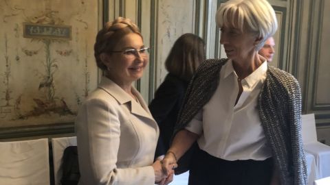 Тимошенко пояснила Лагард, як знизити ціну на газ для українців