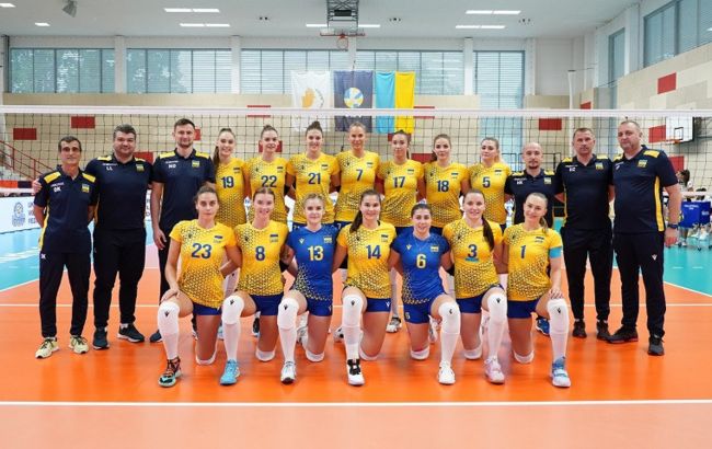 Женская сборная Украины уверенно обыграла Кипр и вышла на Евро-2023 по волейболу