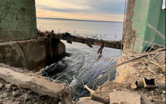 У Кривому Розі значний витік води внаслідок удару росіян по гідротехнічним спорудам
