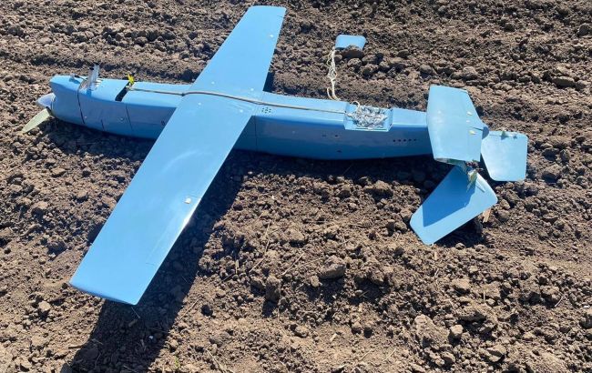 Пограничники сбили дрон РФ, оснащенный камерой с 12 объективами