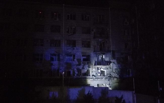 Атака дронов на Киев: в ОП показали последствия (фото)