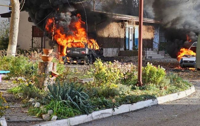 Российская армия массированно обстреляла одну из больниц в Херсоне