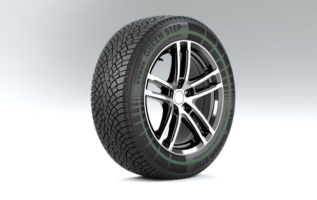 Компания Nokian Tyres представила концептуальную шину, которая на 93% изготовлена из вторичных материалов