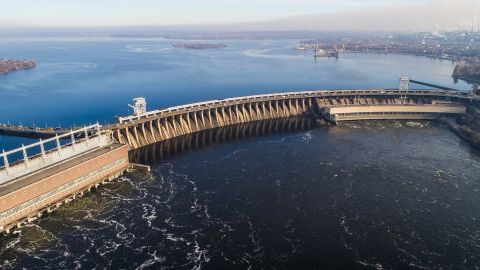 Дніпровська ГЕС потребує відновлення після атаки росіян