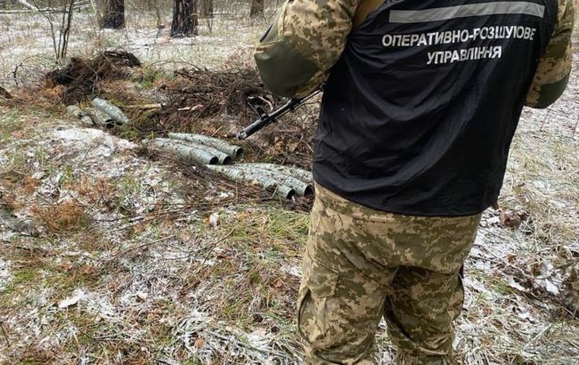 "Вернут" предыдущим владельцам. Пограничники нашли схрон с боеприпасами россиян (фото)