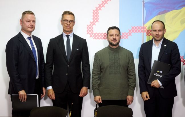 Україна та Фінляндія запускають спільне виробництво зброї та дронів