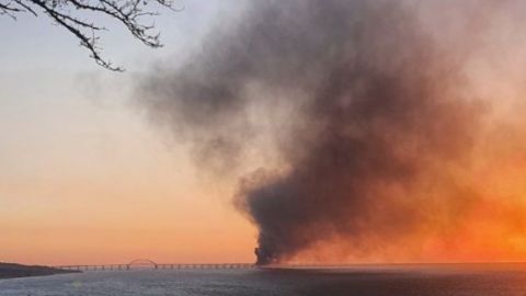 В МВД рассказали, в чем "большой плюс" повреждения Крымского моста для Украины